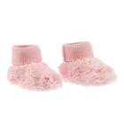 Meia Pantufa Baby Tamanho Único Azul Rosa ou Off White - Carneirinho