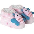 Meia Pantufa Bebê Recém Nascido Menina