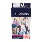 Meia Panturrilha (3/4) Sigvaris Select Comfort Premium 20-30 mmHg G (Tamanho Grande) Curto, Cor Natural, Ponteira Aberta