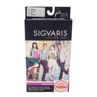 Meia Panturrilha (3/4) Sigvaris Select Comfort Premium 30-40 mmHg G (Tamanho Grande) Longo, Ponteira Aberta, Cor Natural