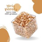 Meia Pérola Dourada - 10 Mm Pacote Com 500 Gramas - Nybc