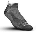 Meia powersox fiber cano curto cinza