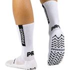 Meia Pro Socks Ultragrip Unissex - Branco e Preto