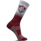 Meia Rikam Performance Masculina Cano Médio Fluminense - Vinho