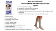 Meia Sigvaris Algodão Super 20-30 Mmhg 282S Bege Claro - P2