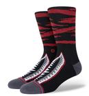 Meia Stance Cano Medio Warbird - Black/Red