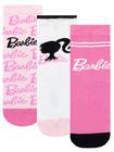 Meias Barbie Girls 3 pares Rosa 5-8 - Conforto e Estilo