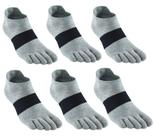 Meias de Bico Fasot Running - Pacote com 6 - Para Homens