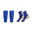 Meias e Joelheiras Antiderrapantes para Futebol Masculino - Conjunto com 2 Pares