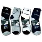 Meias Masculina Kit 12 Pares Sport Cano Alto Dia A Dia