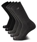 Meias redondas Calvin Klein Performance Cushion Comfort, 5 pares