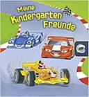 Meine Kindergarten-Freunde (Rennautos): Eintragbuch, Freundebuch mit Magnetverschluss - EDITORA GONDOLINO