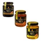 Mel Premium 300g: Mel Claro, Escuro e Âmbar Claro 300g 3 potes - Prodapys