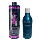 Melhor Progressiva para loiras luxe platinum 1L+Shampo 500ml