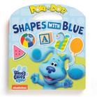 Melissa &amp Doug Blue's Clues &amp You! Livro infantil - Poke-A-Dot: Formas com Azul