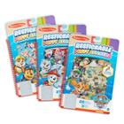 Melissa &amp Doug PAW Patrol Restickable Puffy Stickers 3-Pack Adventure Bay, Jake's Mountain, Jungle