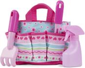 Melissa &amp Doug Sunny Patch Belas Pétalas Jardinagem Tote Set com ferramentas