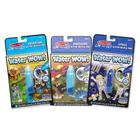 Melissa & Doug On the Go Water Wow! Cor reutilizável com water travel toy activity pad com Chunky Water Pen 3-Pack (Dinossauros, Aventura, Espaço)