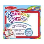 Melissa & Doug Rainbow Cord Picture & Pattern Maker - 39 Cordas e 6 Cartas Duplas