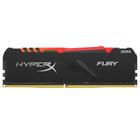 Memória 8GB DDR4 3200MHz HyperX Fury RGB - CL16 - Preto - KF432C16BB2A/8