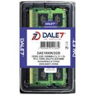 Memória Dale7 Ddr3 2Gb 1600 Mhz Notebook 1.5V