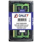 Memória Dale7 Ddr3 4Gb 1066 Mhz Notebook 1.5V
