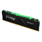 Memória kingston 16GB DDR4 2666Mhz fury beast black RGB - KF426C16BBA/16