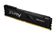 Memória Kingston Fury Beast, 16GB, 2666MHz, DDR4, CL16, Preto - KF426C16BB1/16