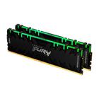 Memória Kingston Fury Renegade, RGB, 32GB, DDR4, (2x16GB), 3200MHz, CL16, Preto - KF432C16RB12AK2/32