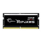 Memória para Notebook G.Skill Ripjaws 32GB, DDR5, 5600MHz, 262-Pin, SO-DIMM, Preto - F5-5600S4645A32GX1-RS
