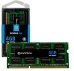 Memória Ram 4GB DDR3 204 Vias 1600Mhz para Notebook Chip Samsung Hoopson