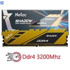 Memória Ram Gamer Desktop 16Gb 3200Mhz Ddr4 Shadow- Amarelo