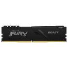 Memória Ram Kingston Fury Beast Ddr4 16gb 3200mhz - Preto (kf432c16bb/16)