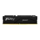 Memória RAM Kingston Fury Beast Expo, 16GB, 6000MT/s, DDR5, DIMM, CL30, Preto - KF560C30BBE-16