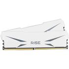 Memória RAM Rise Mode 32GB (2x16GB), 6000Mhz, DDR5, CL48, Zeus Series Branco - RM-D5-2X16G-6000ZE-W