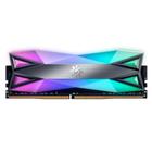 Memória XPG Gammix D60G, RGB, 8GB, 3200MHz, DDR4, CL16, Cinza - AX4U32008G16A-ST60