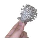 Meninas Mulheres Pérola Strass Garra De Cabelo Alta Rabo De Cavalo Clipe Moda Hairpin Headwear