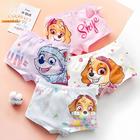 Meninas Paw Patrol Skye Everest Roupa Íntima De Algodão 4 Peças Conjunto 2-4-6-8 Anos De Idade