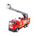 Meninos Caminhão De Bombeiros Brinquedo Escala 1:50 Liga Bombeiro Sprinkler Carro Com Música Leve