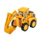 Meninos Educacional Veículo De Construção Brinquedo Escavadeira Bulldozer Carro Deslizante Modelo