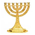 Menorah Candelabro Jerusalém Miniatura