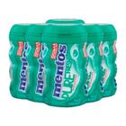 Mentos Potão Pure Fresh Zero Açúcar Winter Green contendo 6 frascos de 92g cada