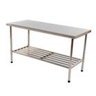 Mesa Aço Inox 430 1,50x0,70 Multiuso - Imeca