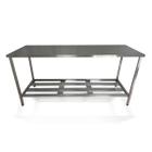 Mesa Aço Inox Profissional 140x60x90 cm Nortinox