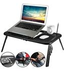 Mesa Apoio Suporte De Notebook Com Cooler Sala Cama Portatil - Alinee