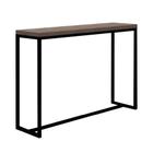 Mesa Bancada Bistrô Mavie 150cm Industrial Office Cozinha Ferro Preto MDF Madeira - Ahazzo Móveis