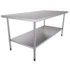 Mesa Bancada de Apoio Total Inox 1,90m X 0,90m BAI 1900/900 - Metalcubas