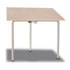 Mesa Cavalete Trident Tubular com Prancheta 80x100cm - TUB 12