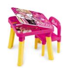 Mesa Com Cadeira infantil da Barbie 69269 - Fun 7896744860009