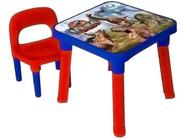 Mesa com Cadeira Infantil Dinossauros - Monte Líbano 1 Lugar